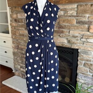 Eliza J Polka Dot Dress